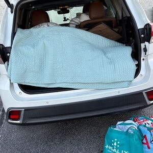 Madison Park Light Blue Quilt